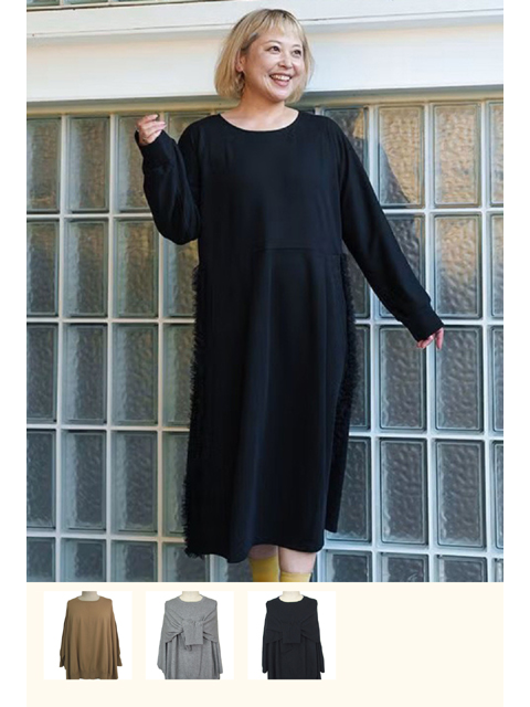 dtc0260：バディチュールラインワンピース【早得+940ポイント】【AS KNOW AS olaca】