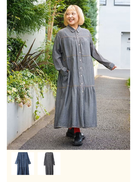 dtc0195：うすシアダンドールワンピース【早得+1083ポイント】【AS KNOW AS olaca】
