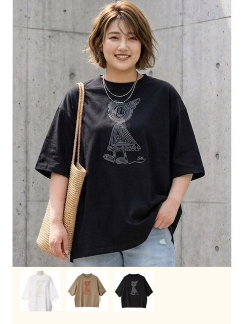 dtb1410：シャドウガールぐる２Tシャツ【AS KNOW AS olaca】