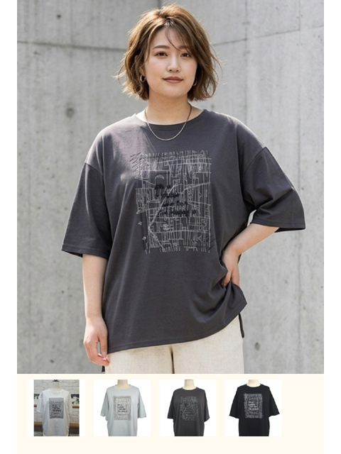 dtb0715：モチーフデザインTシャツ【早得+ 570ポイント】【ALDILA】