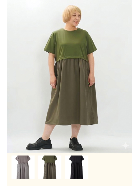 dtb0710：ひやりドッキングワンピース【早得+750ポイント】【AS KNOW AS olaca】