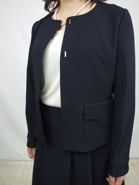 djb8005:ノーカラーストレッチジャケット【2026/1/下旬】【予約特典