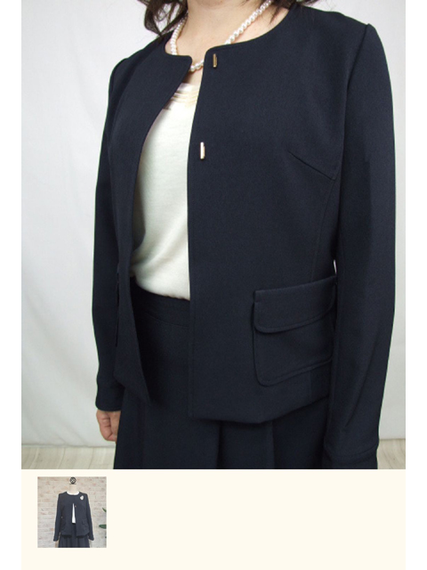 djb8005:ノーカラーストレッチジャケット【2026/1/下旬】【予約特典