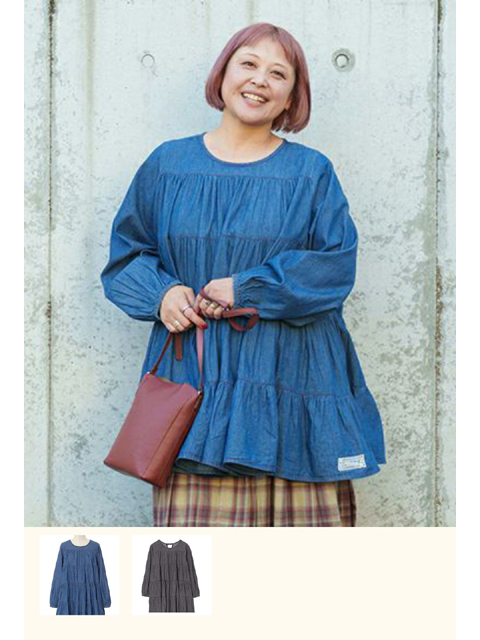 AS KNOW AS olaca|アズ ノゥ アズ オオラカの大きいサイズレディース