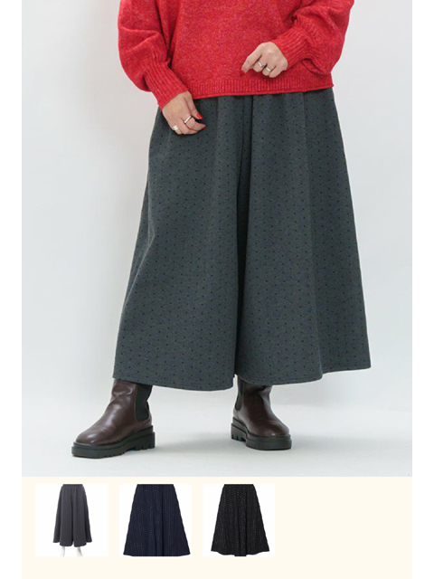 dbb1110：ふわのびドットパンツ【早得+798ポイント】【AS KNOW AS