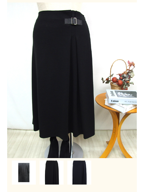 dba0870：ベルト使い抗ピルポンチスカ―ト【LA COUPE】