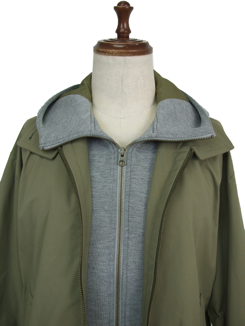 新品 未使用 ダブルフェイスブルゾン 撥水加工・透湿素材】シャンブレータフタブルゾン