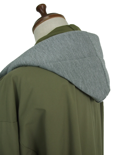 dja685： 2wayフード取り外しブルゾン【早得+1377ポイント