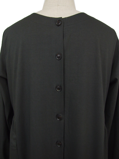 dta0435：2wayボタン使い脇ギャザーチュニック【Tasha ruby】｜エル