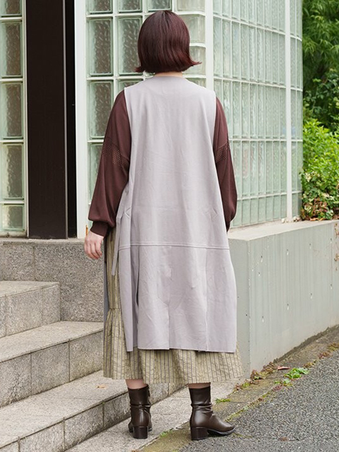 大きいサイズ】AS KNOW AS olaca モッズコート ダメージ加工