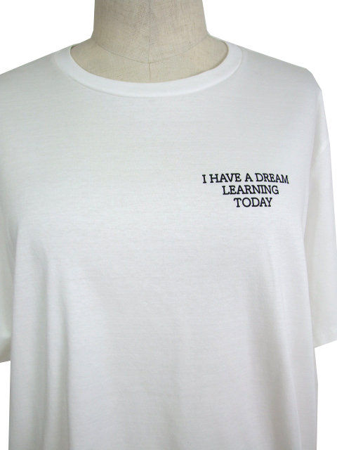 Ctq1130 ジョーゼットコンビロゴtシャツ Lacoupe エルクロース