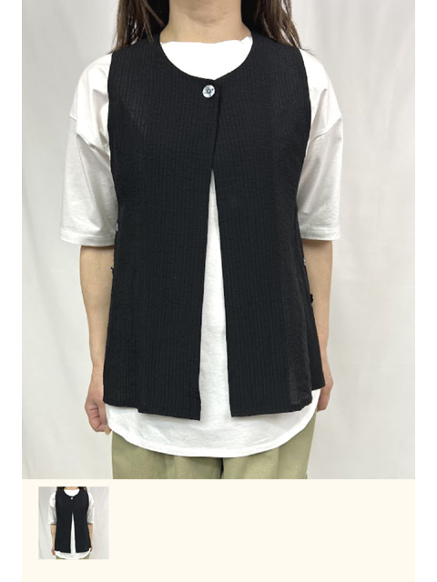 dtb8590：ボタンデザインベスト【2026/5/中旬】【予約特典712ポイント】【ALDILA】