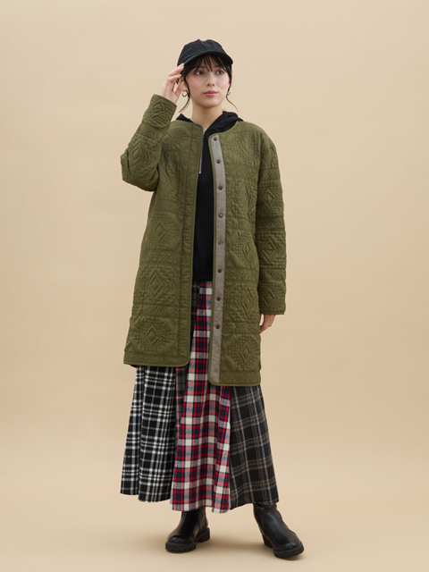 dja8320:キルティングコート【2025/10/中旬】【予約特典1282ポイント